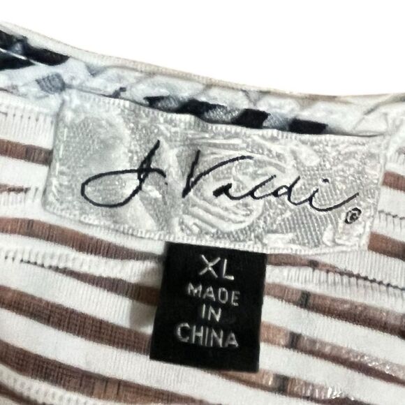 J Valdi Women’s Tropical Palms Swim Coverup, Size XL - Picture 3 of 7